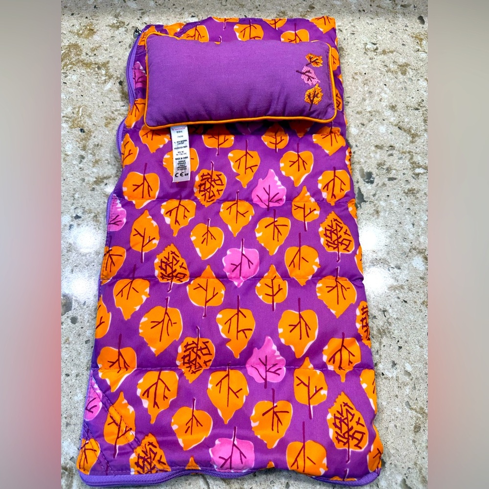 American Girl doll sleeping bag